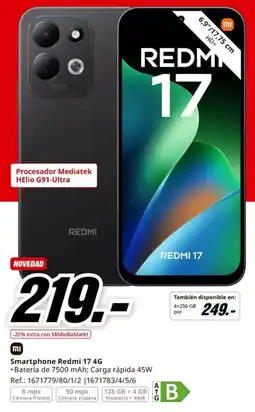 MediaMarkt Redmi 17 4G oferta