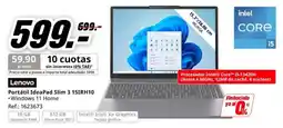 MediaMarkt Lenovo Portátil IdeaPad Slim 3 15IRH10 oferta