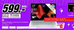 MediaMarkt hp portátil omnibook 3 next gen ai 14-hz0003nsx oferta