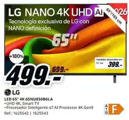 MediaMarkt Lg nano 4k uhd ai oferta