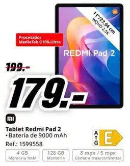 MediaMarkt Redmi pad 2 oferta