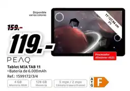 MediaMarkt Peaq tablet mia tab 11 oferta