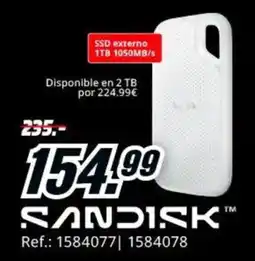 MediaMarkt sandisk ssd externo oferta