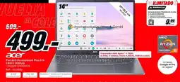 MediaMarkt acer portátil chromebook plus 514 oferta