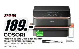 MediaMarkt Cosori freidora de aire dual blaze twinfry oferta