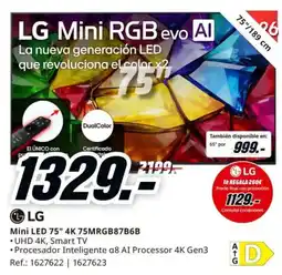 MediaMarkt lg mini rgb evo ai oferta