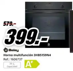 MediaMarkt Balay horno multifunción 3hb5159n4 oferta