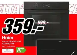 MediaMarkt Haier horno pirolítico h6 oferta