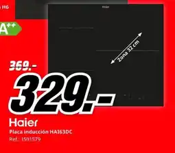 MediaMarkt Haier placa inducción HAI63DC oferta