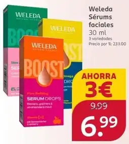 Rossmann Weleda Sérum faciales oferta