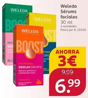 Weleda Sérum faciales