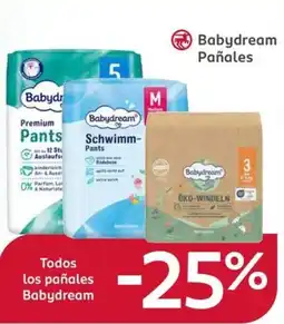 Rossmann Babydream Pañales oferta