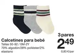 Zeeman Calzetines para bebé oferta
