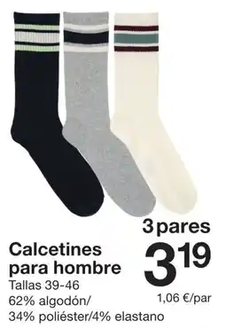 Zeeman Calzetines para hombre oferta
