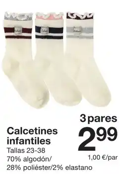 Zeeman Calzetines infantiles oferta