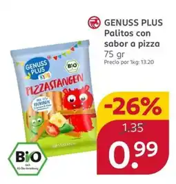 Rossmann Genuss Plus Palitos con sabor a pizza oferta