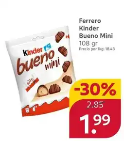 Rossmann Ferrero Kinder Bueno Mini oferta