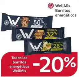 Rossmann WellMix barritas energéticas oferta