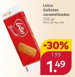 Rossmann Lotus Galletas caramelizadas oferta