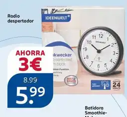 Rossmann Ideenwelt radio despertador oferta