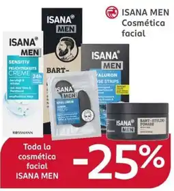 Rossmann Isana men cosmética facial oferta