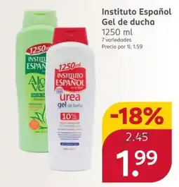 Rossmann Instituto Español gel de ducha oferta