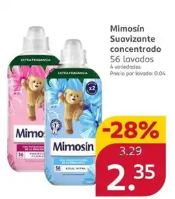 Rossmann Mimosin suavizante concentrado oferta