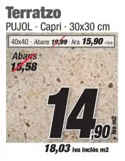 Ferrolan Pujol terrazzo capri oferta
