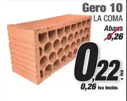 Ferrolan Gero 10 oferta