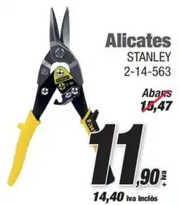 Ferrolan Stanley alicates 2-14-563 oferta
