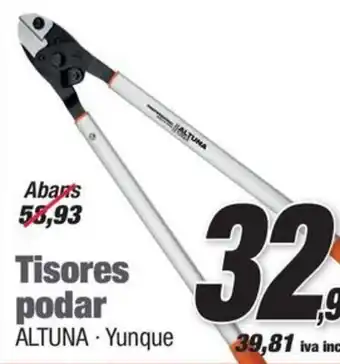 Altuna tisores podar