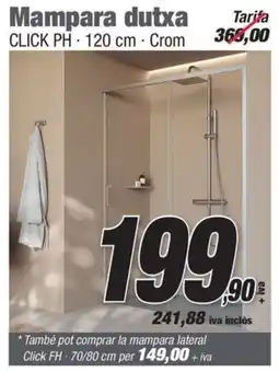 Ferrolan Click ph 120 cm crom oferta