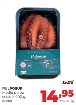 Alimerka Pulposur medio pulpo cocido oferta