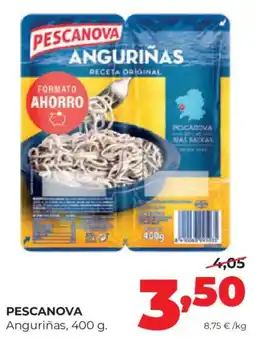 Alimerka Pescanova anguriñas oferta