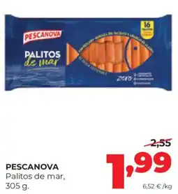 Alimerka Pescanova palitos de mar oferta