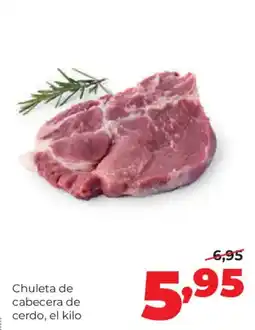 Alimerka Chuleta de cabecera de cerdo oferta