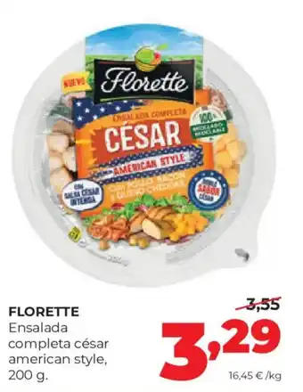 Alimerka Florette ensalada completa césar american style oferta