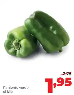 Alimerka Pimiento verde oferta