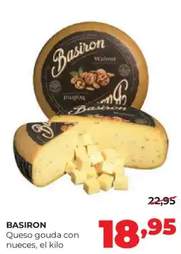 Alimerka Basiron Queso gouda con nueces oferta