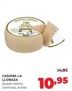 Alimerka Casona la Lloraza Queso tierno cremoso oferta