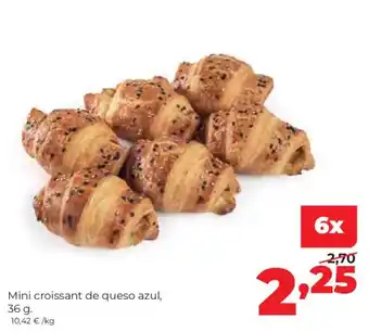 Alimerka Mini croissant de queso azul oferta
