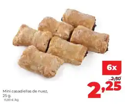 Alimerka Mini casadiellas de nuez oferta