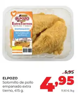 Alimerka Elpozo solomillo de pollo empanado extra tierno oferta