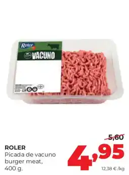 Alimerka Roler picada de vacuno oferta