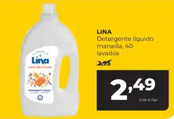 Alimerka Lina Detergente líquido marsella oferta