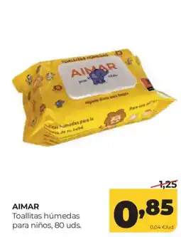 Alimerka Aimar toallitas húmedas para niños oferta