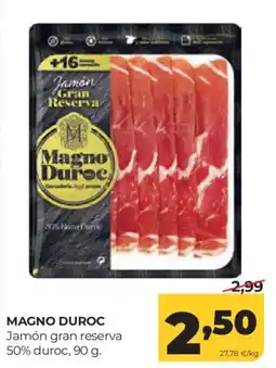 Alimerka Magno Duroc jamón gran reserva oferta