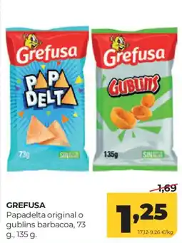 Alimerka Grefusa papadelta original o gublins barbacoa oferta