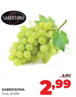 Alimerka Sabrosona uva oferta