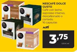 Alimerka Nescafé Dolce Gusto oferta